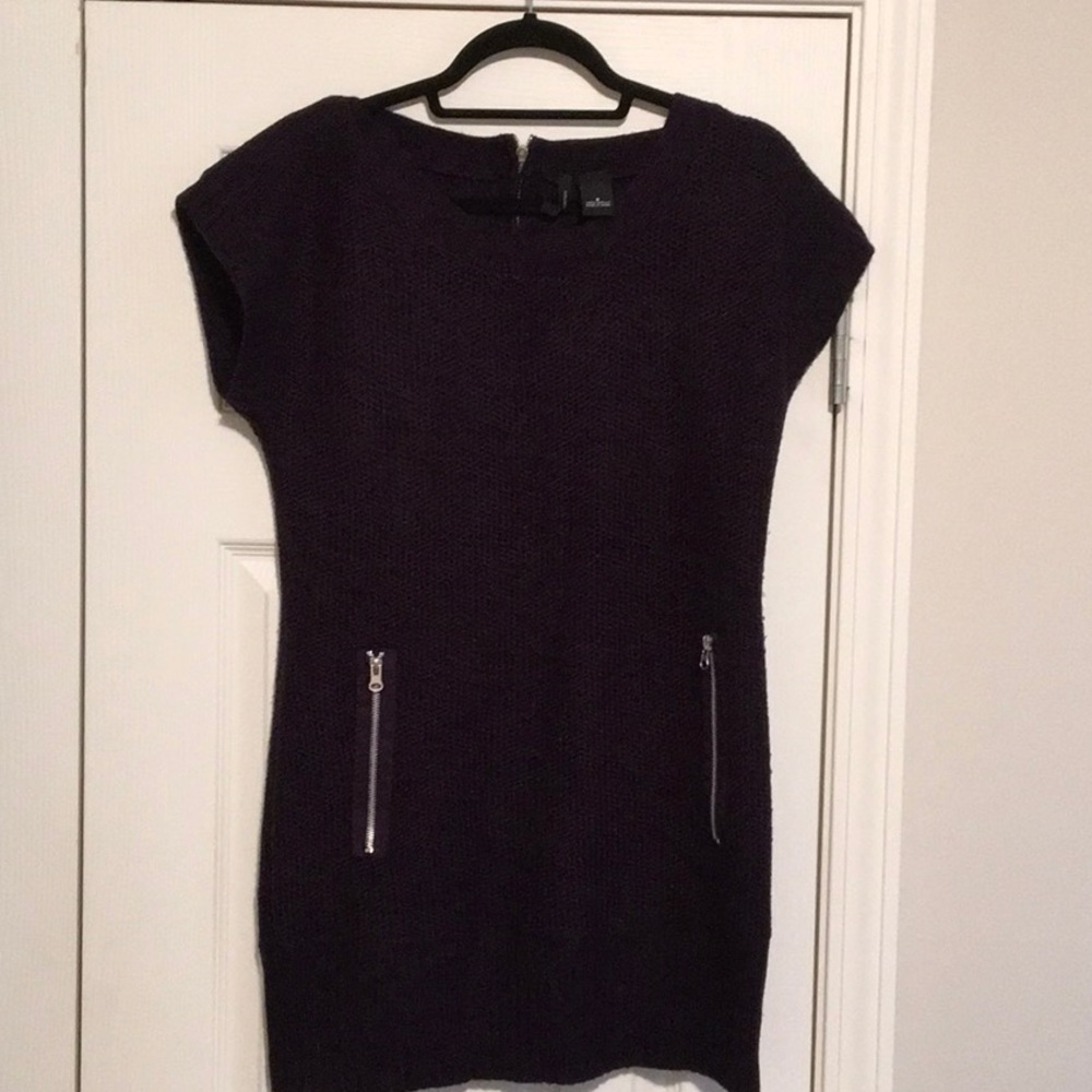 Purple tunic sweater